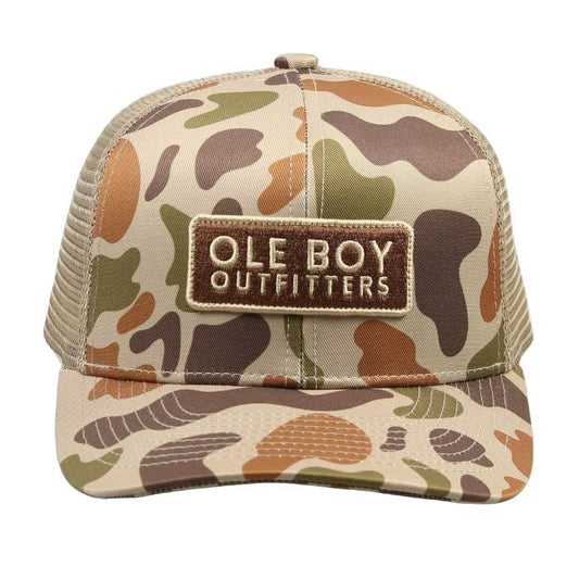 CAMO TRUCKER HAT