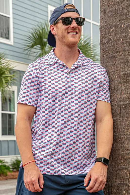 USA RETRO STAR POLO S