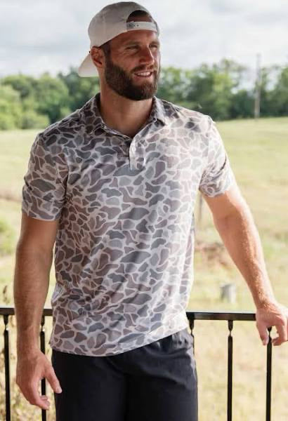 CLASSIC DEER CAMO POLO XL