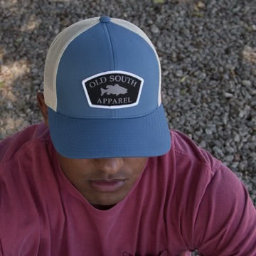 BROKEN LINE PATCH TRUCKER HAT