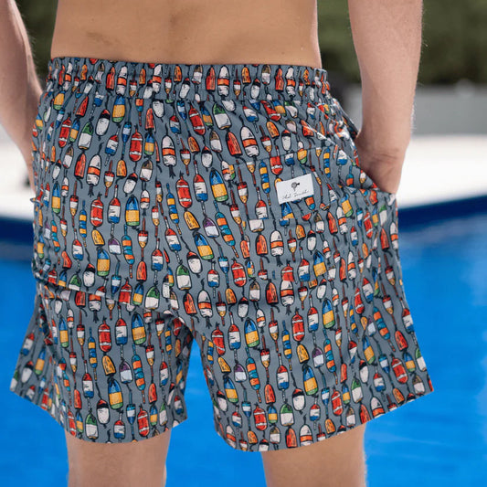 BUOY LINED SWIM TRUNKS XL