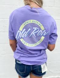 OLD ROW CIRCLE LOGO POCKET TEE