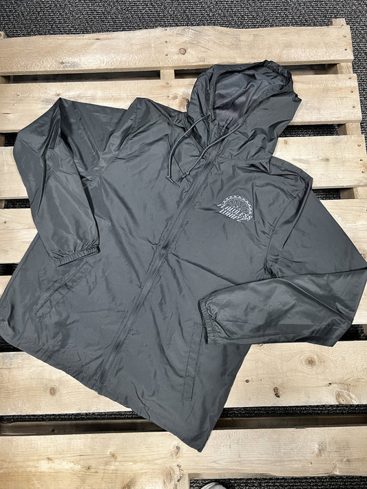 FLAWLESS WHIPZ FULL ZIP RAIN JACKET LARGE