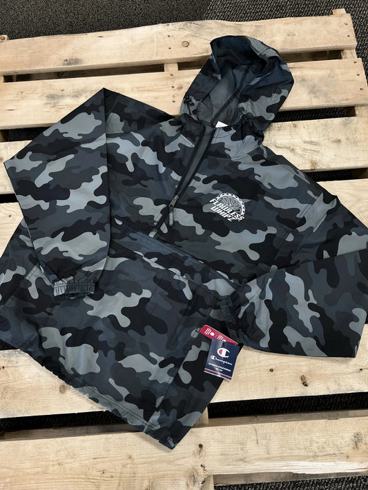 BLACK CAMO WINDBREAKER L