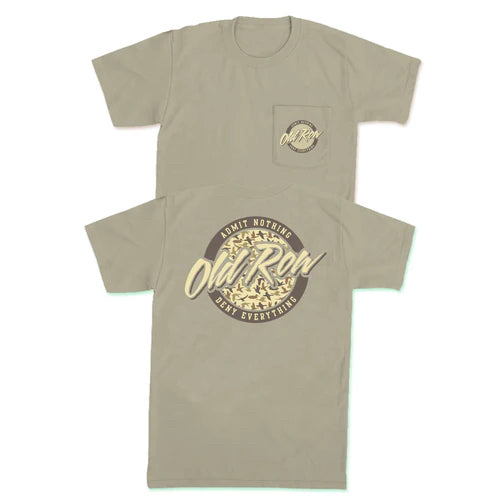 CAMO RETRO POCKET TEE M